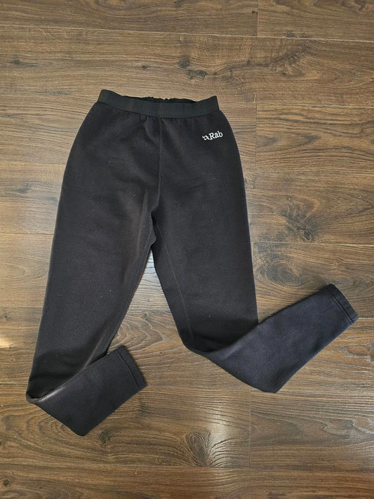 Rab Womens Fleece Lined Polartec Warm Base/Mid Layer Camping Leggings/Bottoms 8