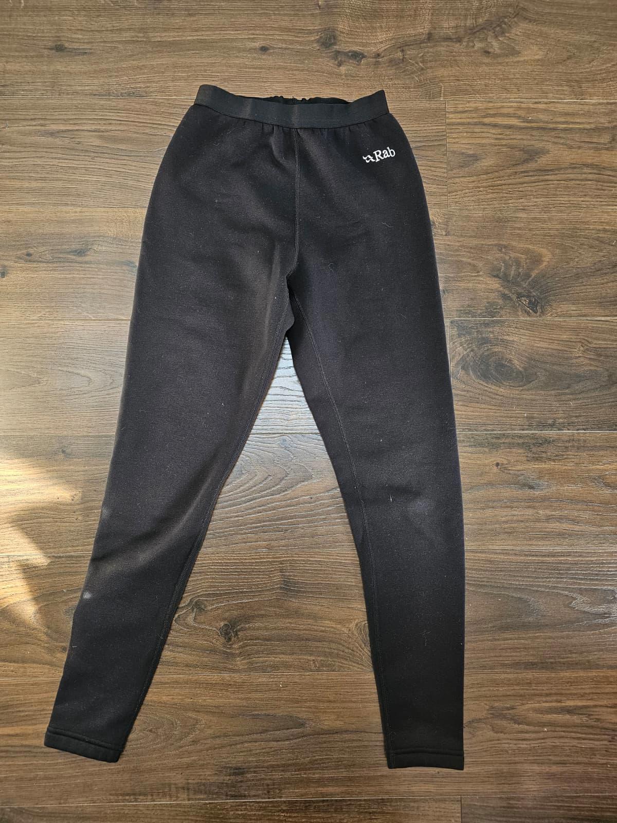 Rab Womens Fleece Lined Polartec Warm Base/Mid Layer Camping Leggings/Bottoms 8