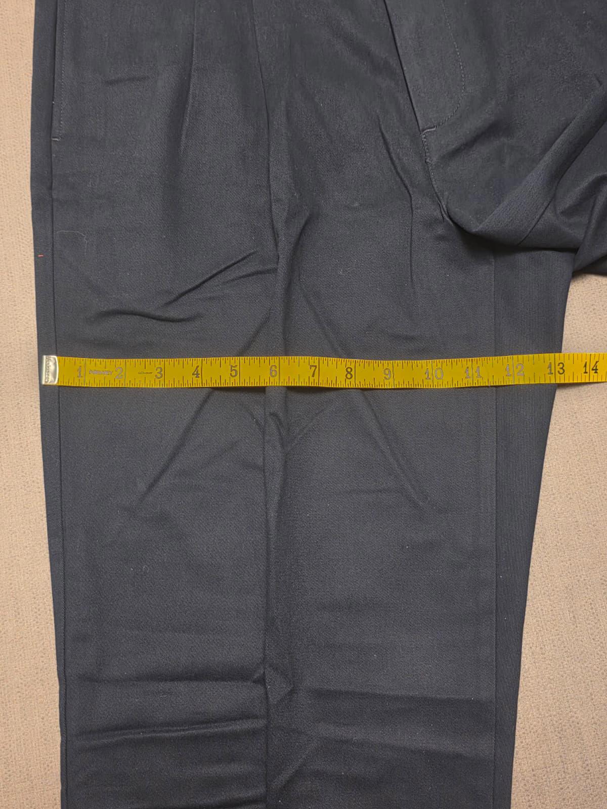 Lands End Mens Smart Casual Chinos Style Trousers/Pants - W36 / L26 - navy