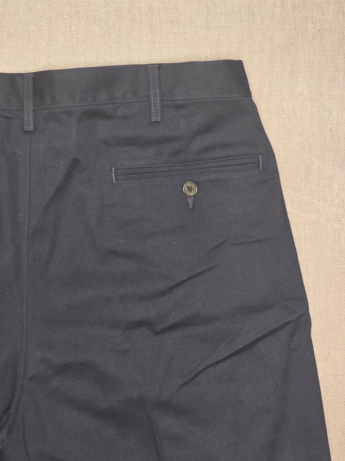 Lands End Mens Smart Casual Chinos Style Trousers/Pants - W36 / L26 - navy