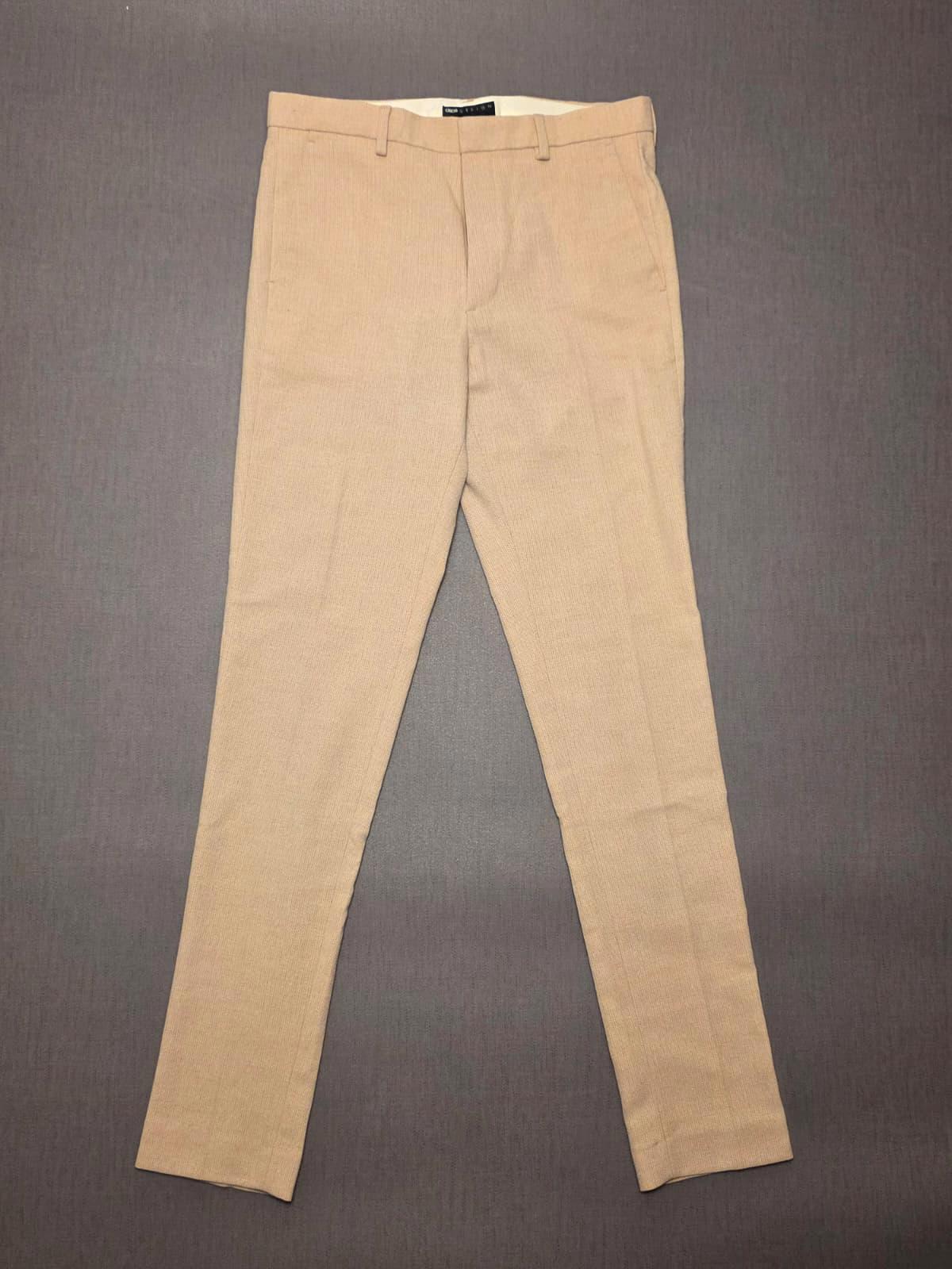 ASOS Design Mens Smart Business Formal Mens Trousers/Pants - W32 / L34 - Pink