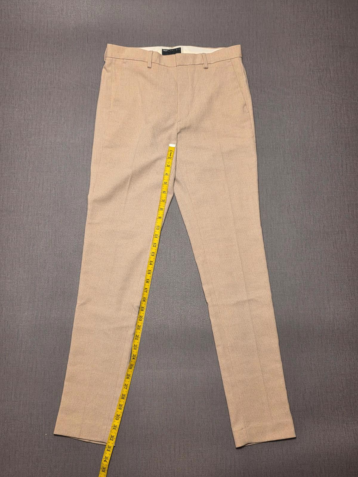 ASOS Design Mens Smart Business Formal Mens Trousers/Pants - W32 / L34 - Pink