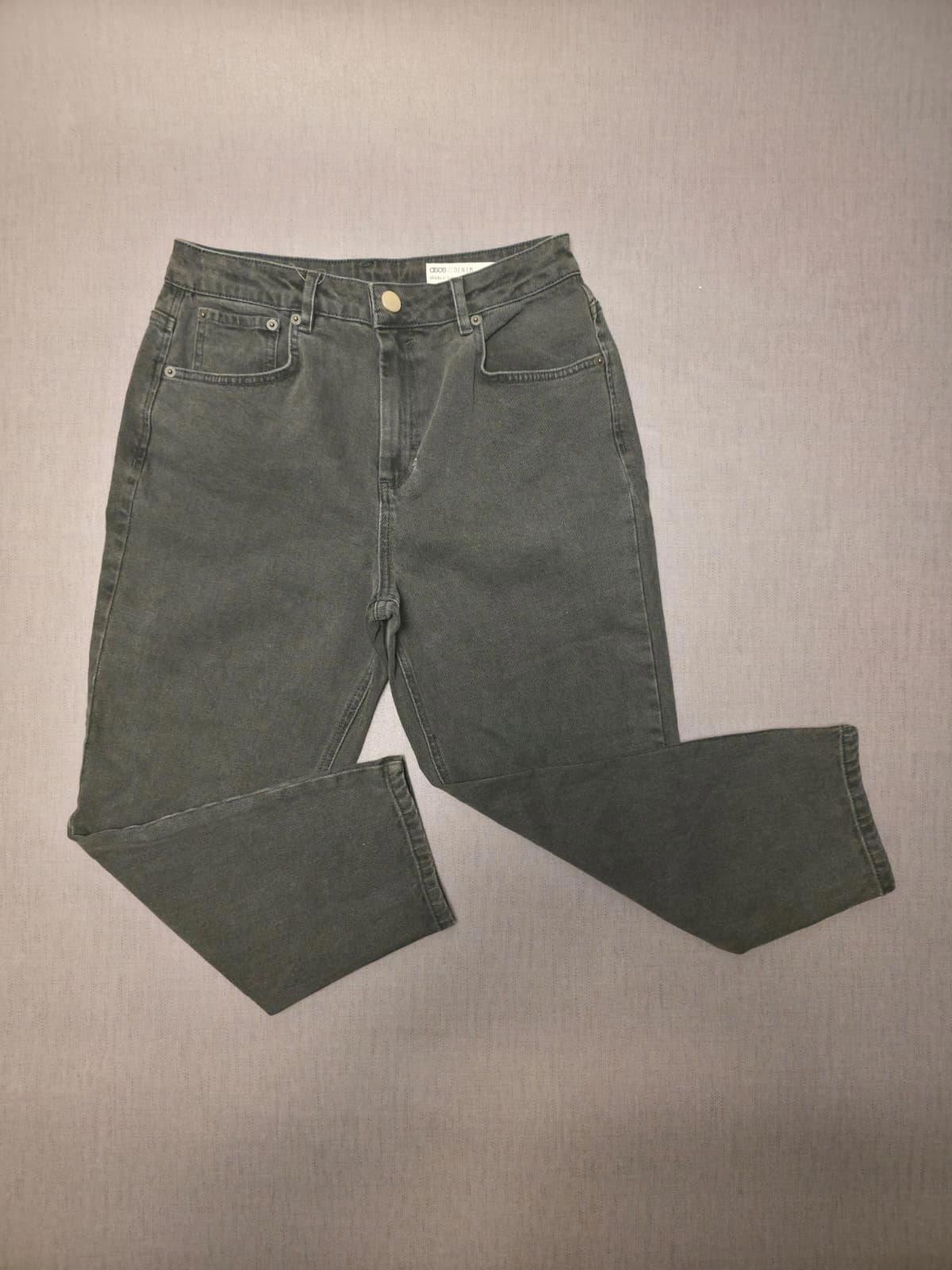 ASOS Denim Womens Petite Black Denim Straight leg Jeans/Pants - 12 - 30/26  BNWT