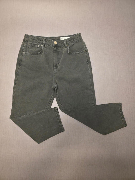 ASOS Denim Womens Petite Black Denim Straight leg Jeans/Pants - 12 - 30/26  BNWT