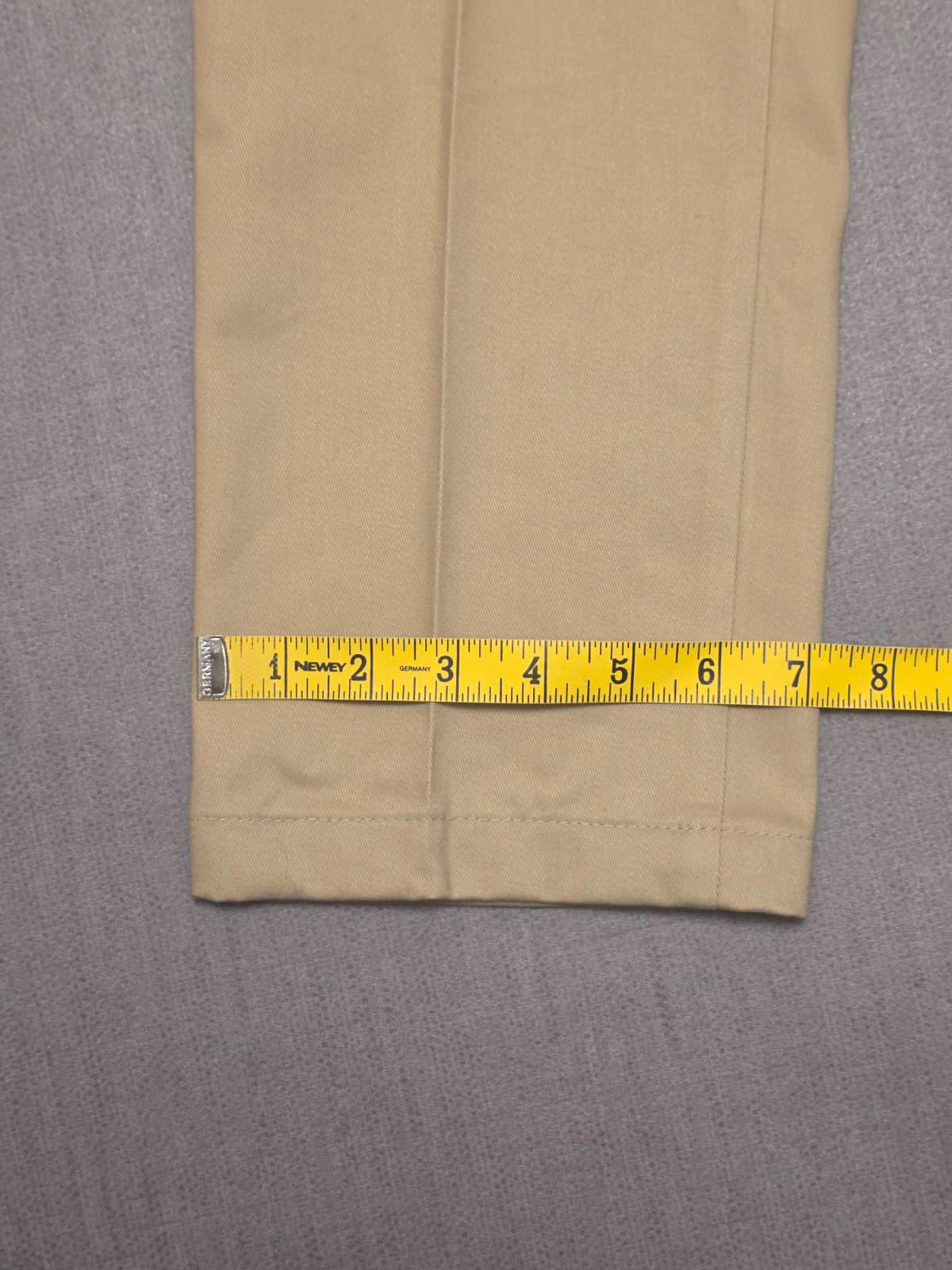 Lands End Mens Smart Casual Chino Style Trousers/Pants - 30 - W30 / L26 - Beige