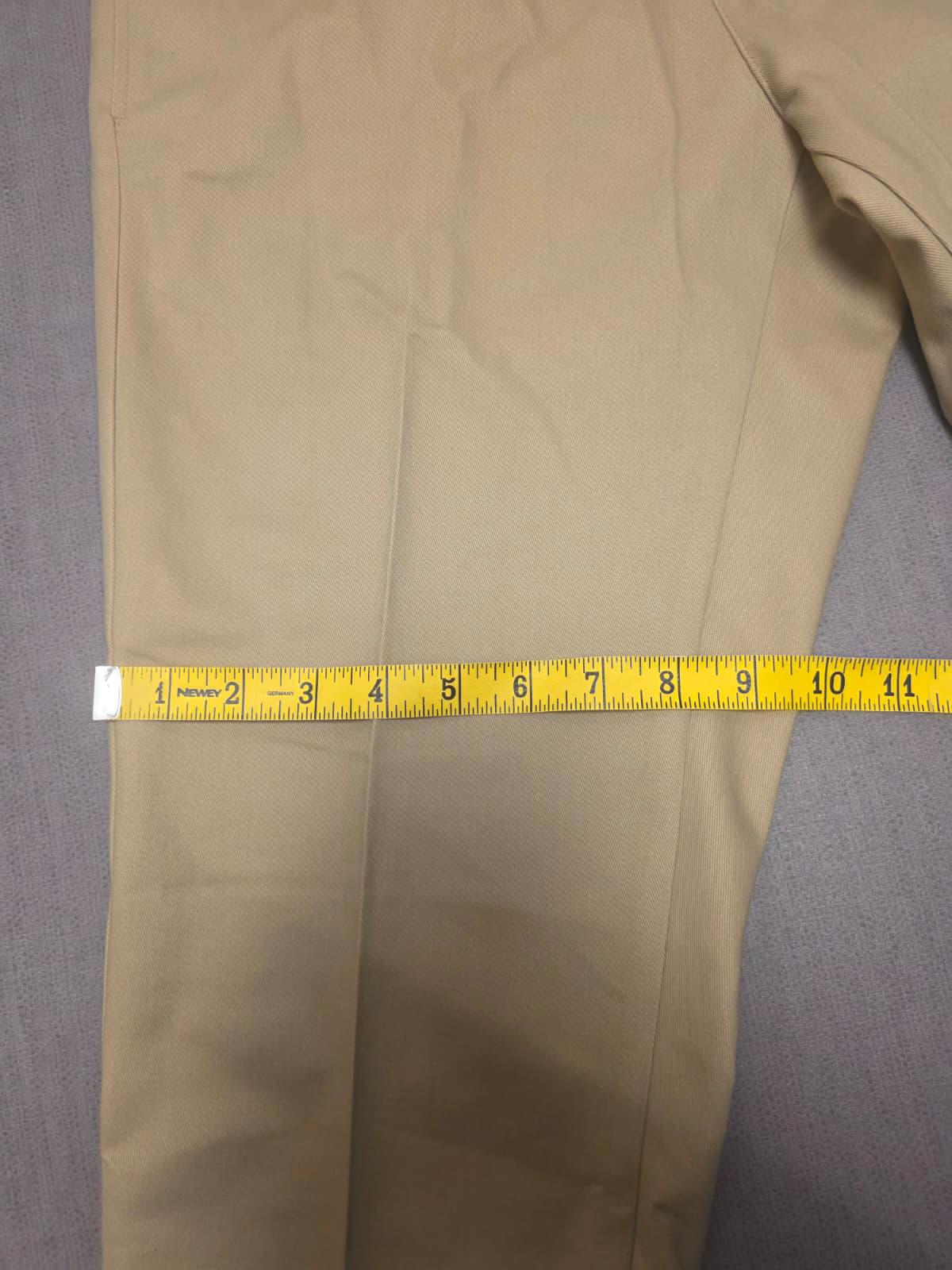 Lands End Mens Smart Casual Chino Style Trousers/Pants - 30 - W30 / L26 - Beige