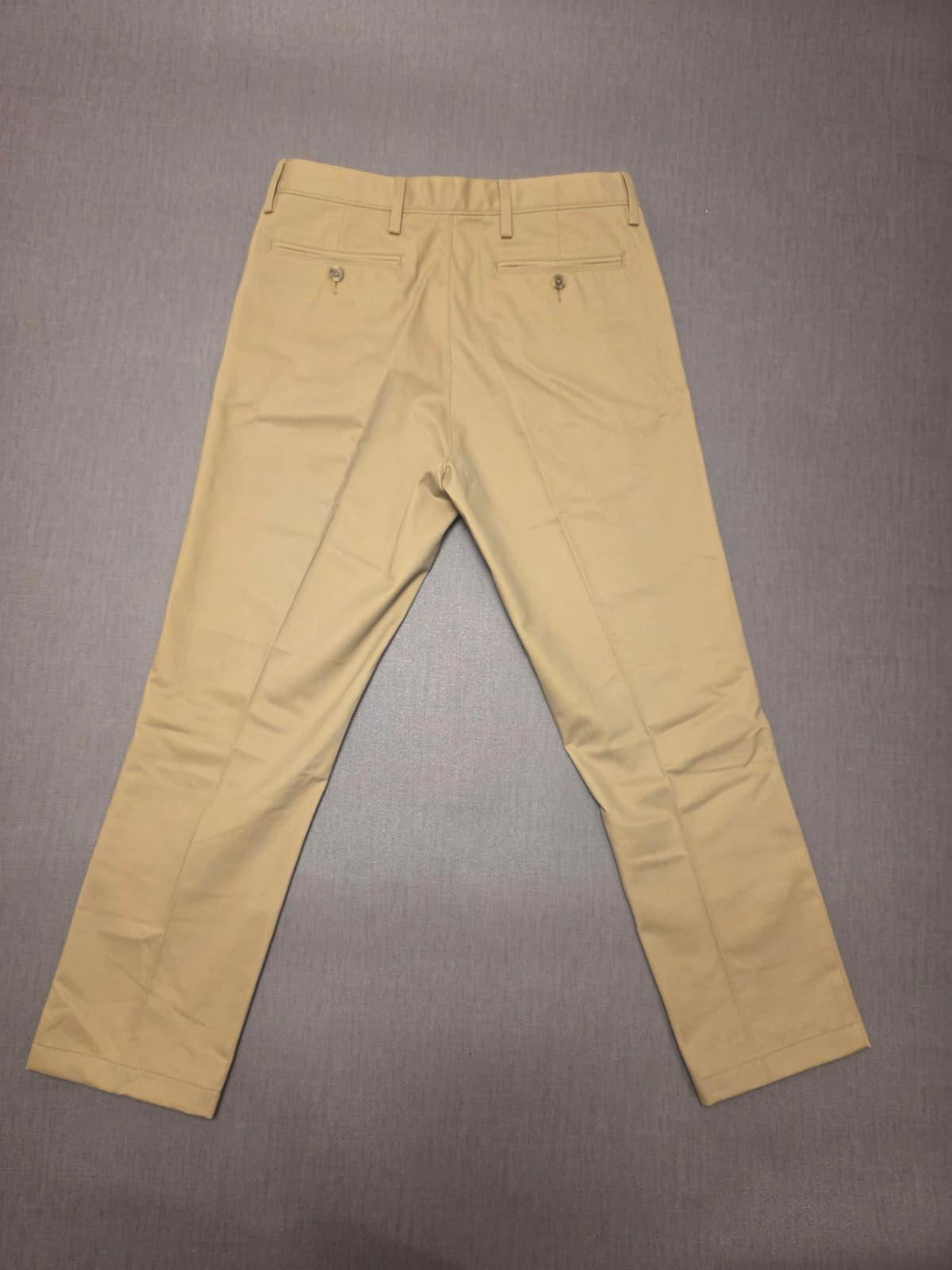 Lands End Mens Smart Casual Chino Style Trousers/Pants - 30 - W30 / L26 - Beige