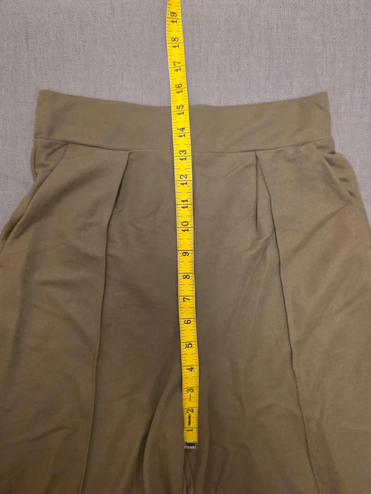 H&M Womens High Waisted Pleated Trousers/Pants - XS/Extra Small - 6-8 - Beige