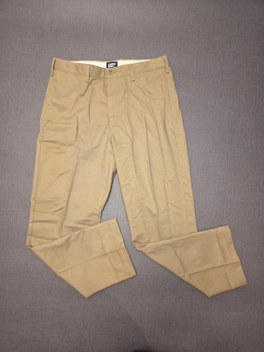 Lands End Mens Smart Casual Trousers/Pants - 31 - W31 / L28 - Beige