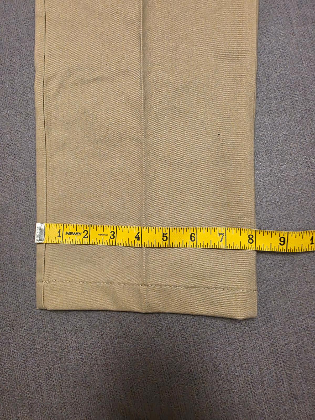 Lands End Mens Smart Casual Trousers/Pants - 31 - W31 / L28 - Beige