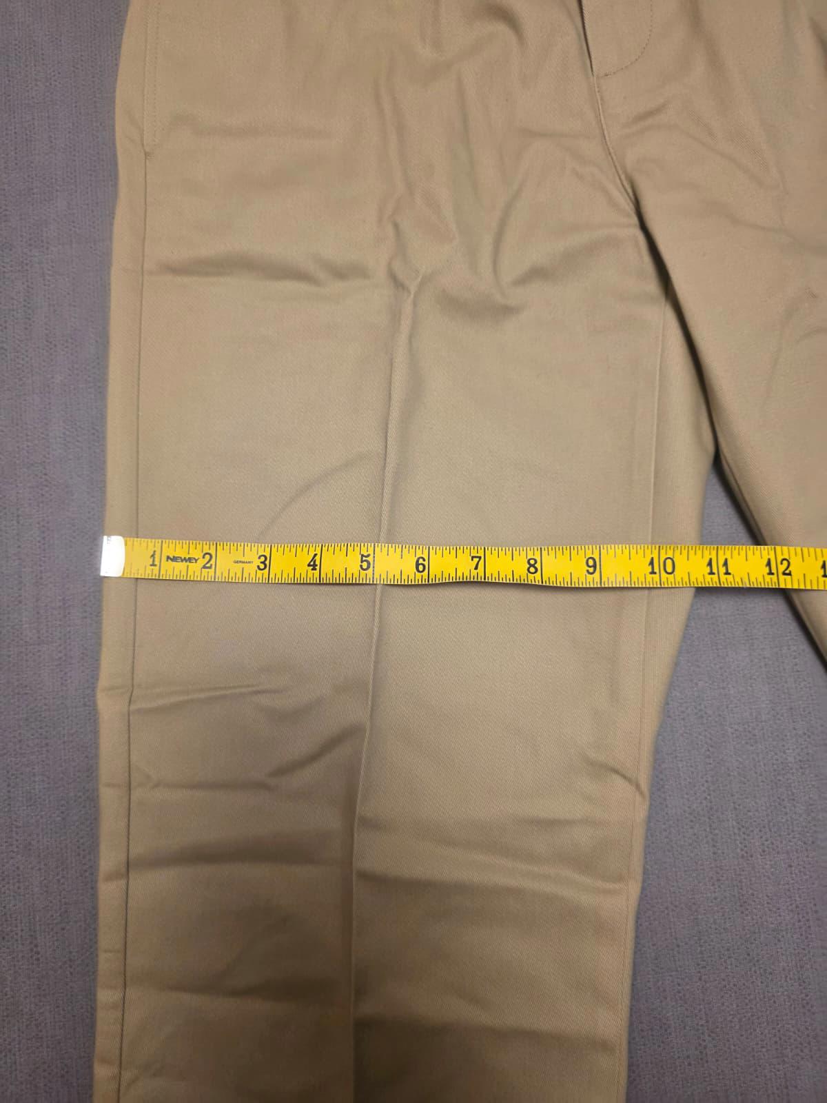 Lands End Mens Smart Casual Trousers/Pants - 31 - W31 / L28 - Beige