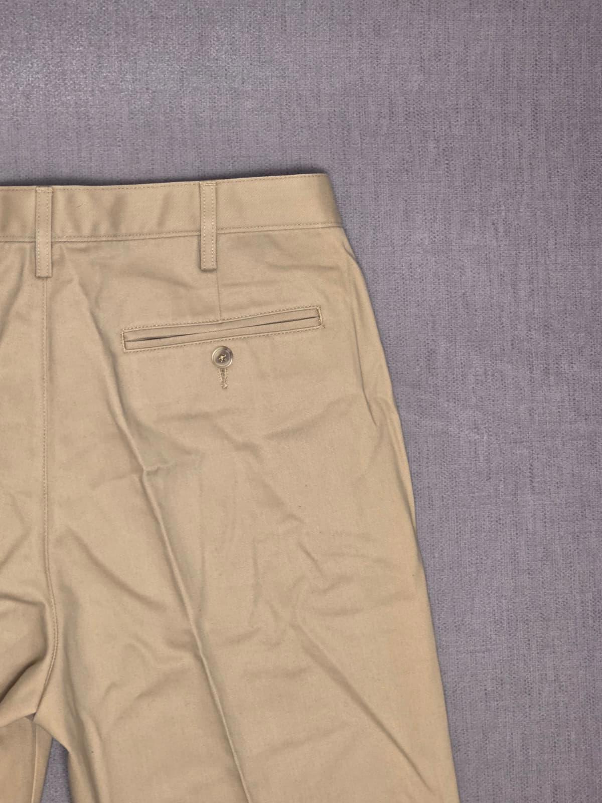 Lands End Mens Smart Casual Trousers/Pants - 31 - W31 / L28 - Beige