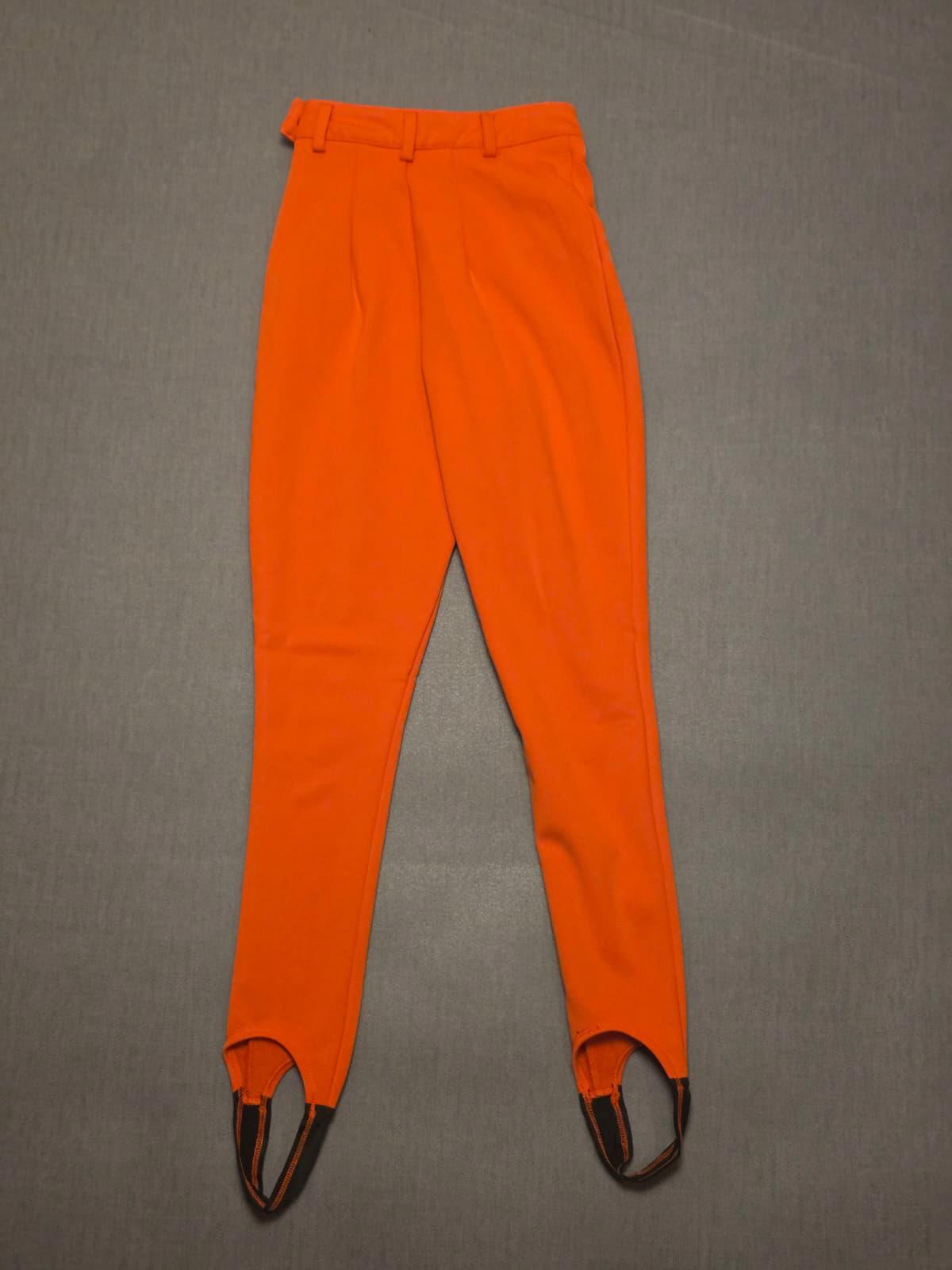 ASOS 4505 Womens Ski & Snow Soft Shell Style Bottoms/Trousers - UK 2 - Orange