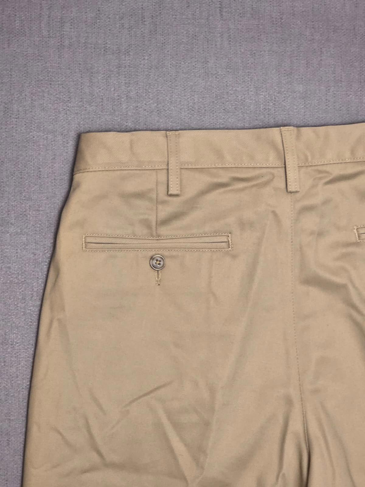 Lands End Mens Smart Casual Trousers/Pants - 34 - W34 / L27 - Beige
