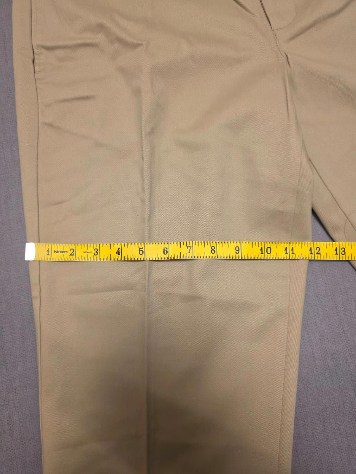 Lands End Mens Smart Casual Trousers/Pants - 36 - W36 / L27 - Beige