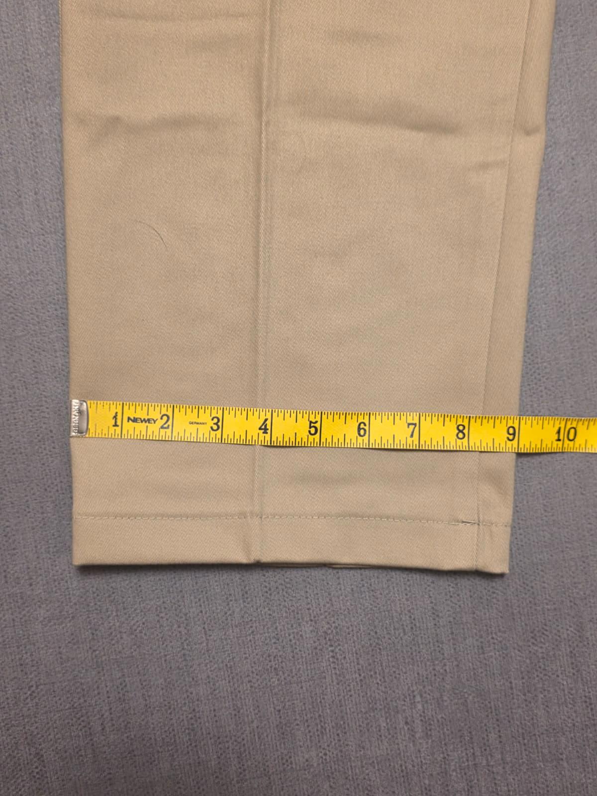 Lands End Mens Smart Casual Trousers/Pants - 36 - W36 / L27 - Beige