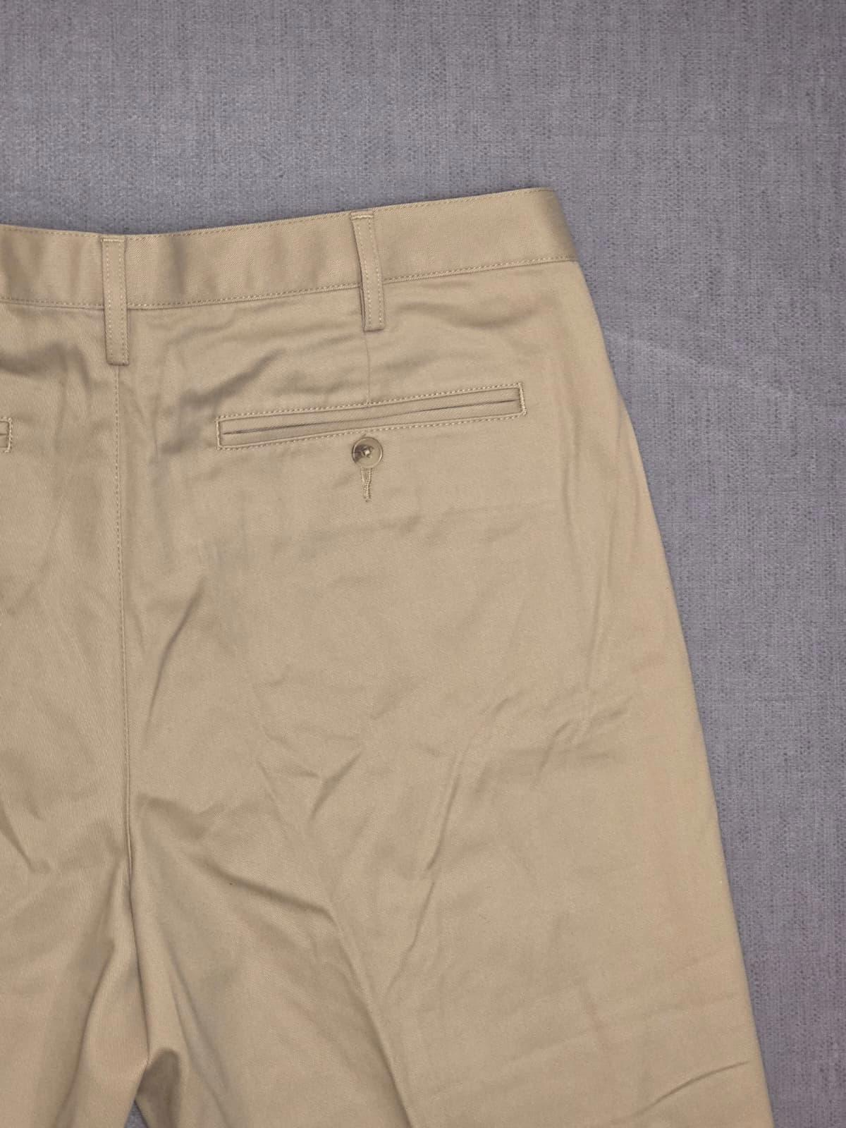 Lands End Mens Smart Casual Trousers/Pants - 36 - W36 / L27 - Beige