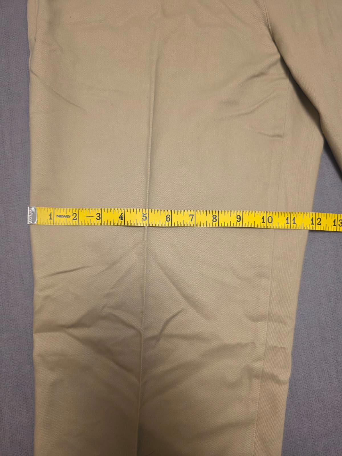 Lands End Mens Smart Casual Trousers/Pants - 36 - W36 / L28 - Beige