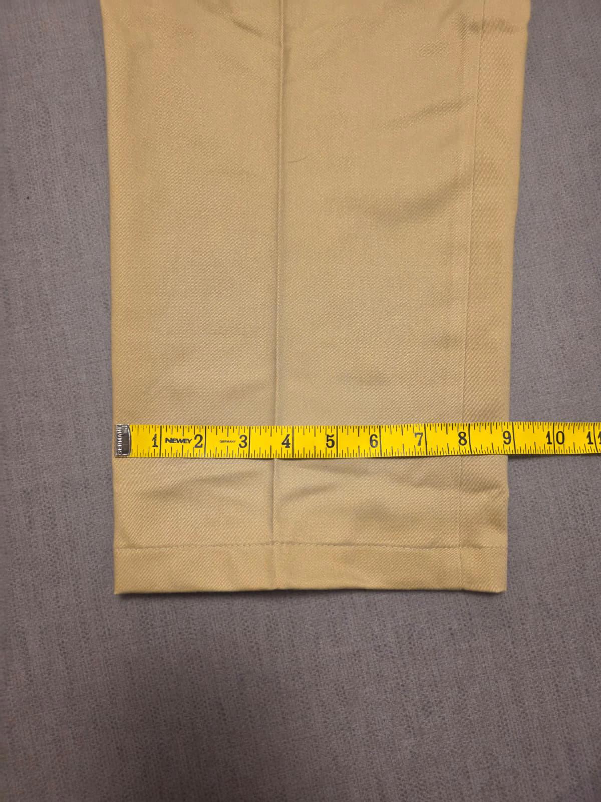 Lands End Mens Smart Casual Trousers/Pants - 36 - W36 / L28 - Beige