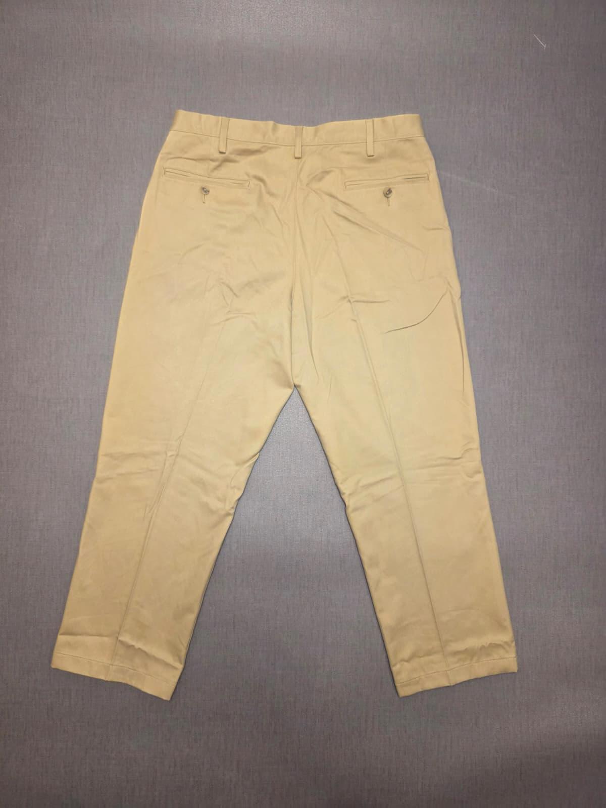 Lands End Mens Smart Casual Trousers/Pants - 36 - W36 / L28 - Beige