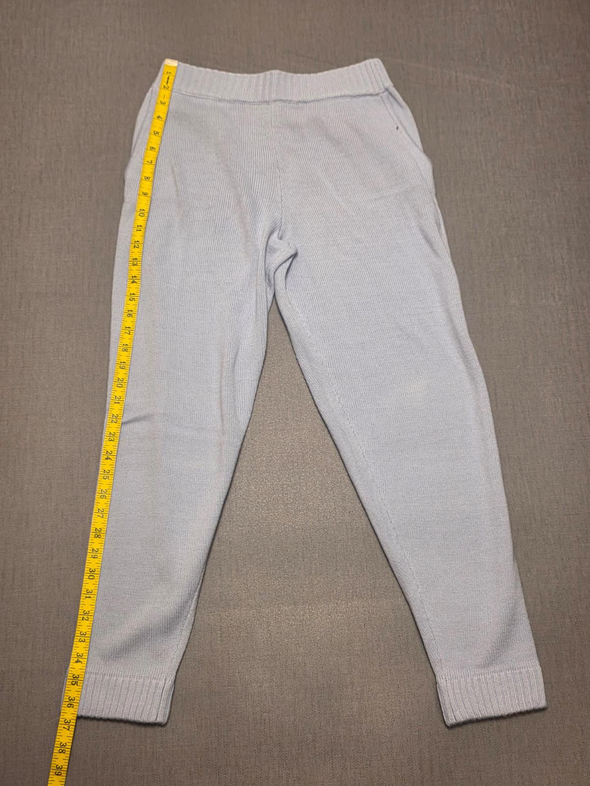 My Lounge Womens Knitted Jogger Style Bottoms/Trousers - S/Small - 8-10 - Blue