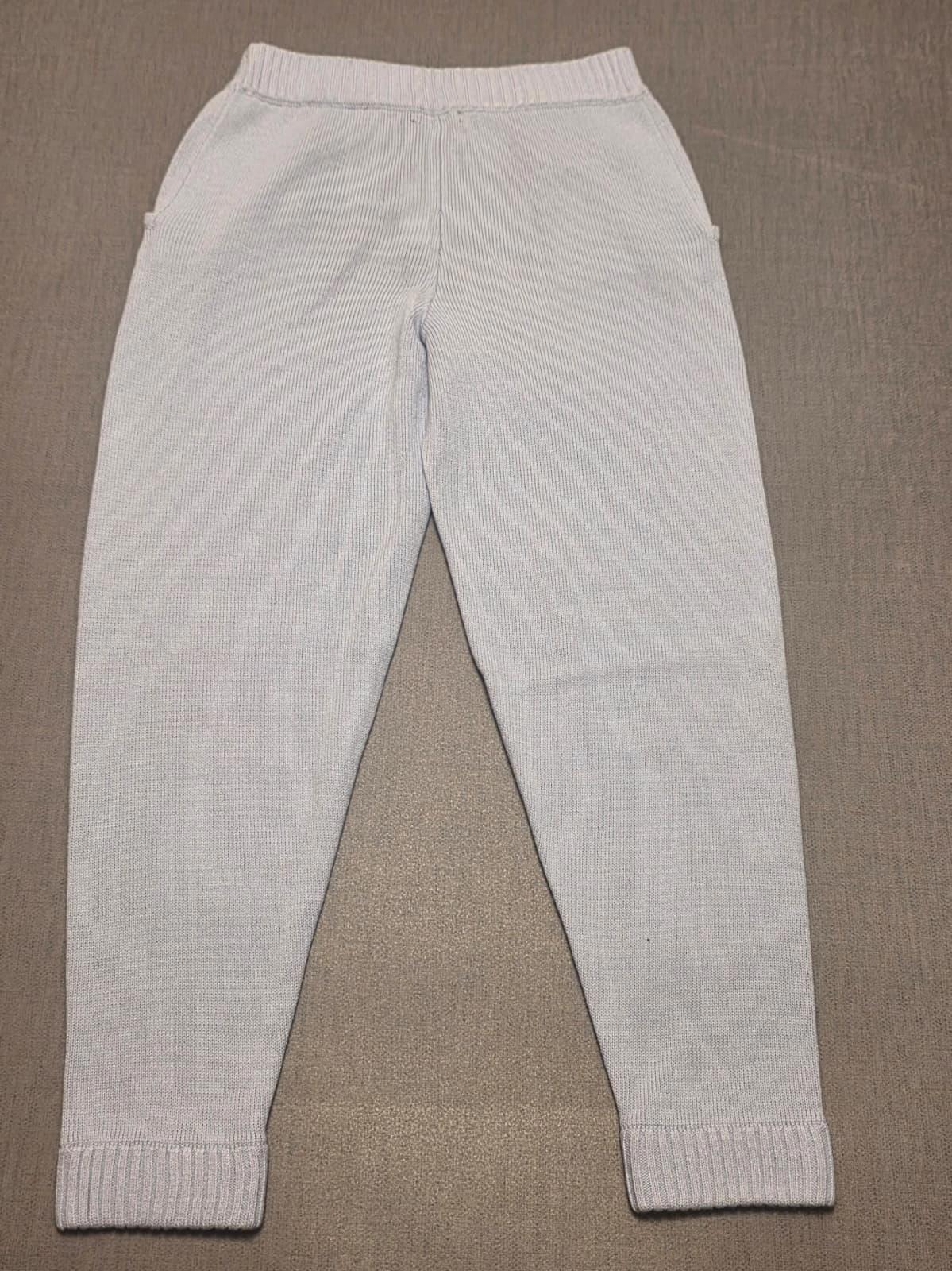 My Lounge Womens Knitted Jogger Style Bottoms/Trousers - S/Small - 8-10 - Blue