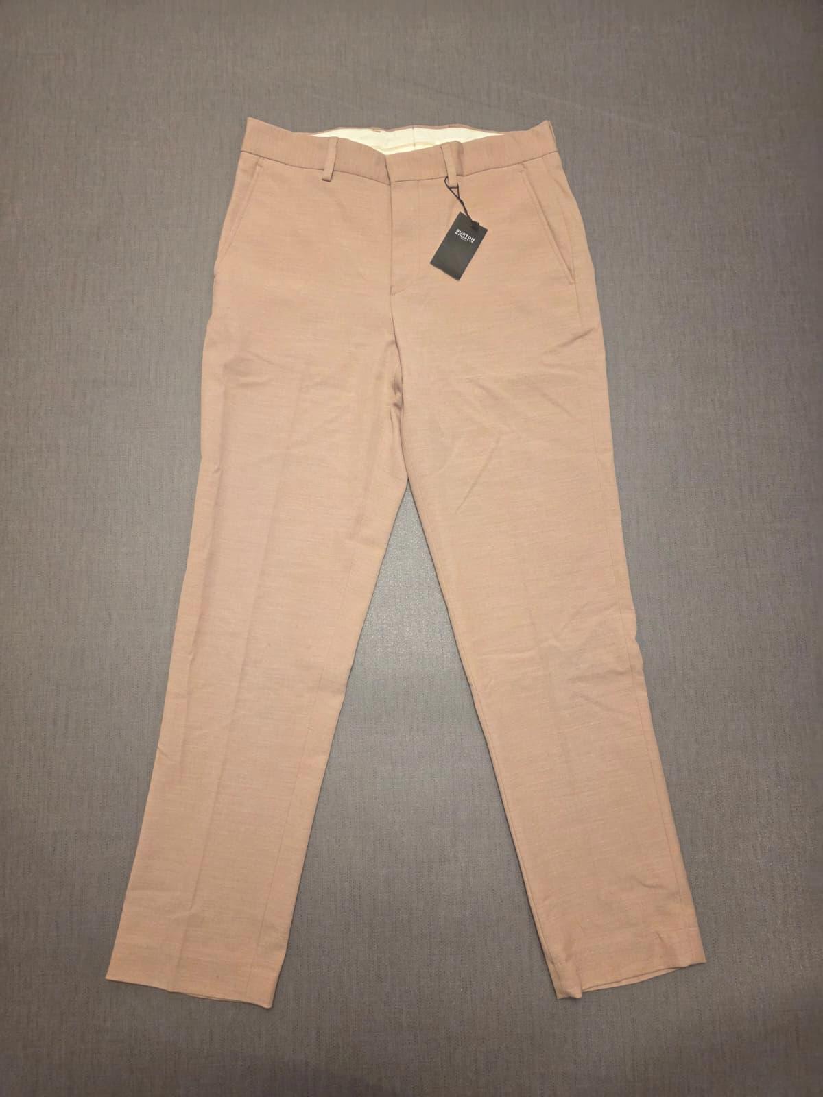 Burton Menswear Mens Smart Formal Business Wedding Trousers/Pants -  W28/R/28
