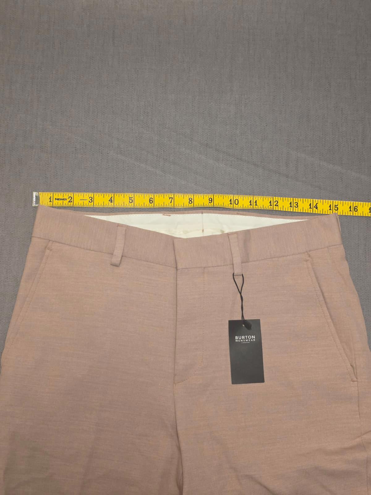 Burton Menswear Mens Smart Formal Business Wedding Trousers/Pants -  W28/R/28