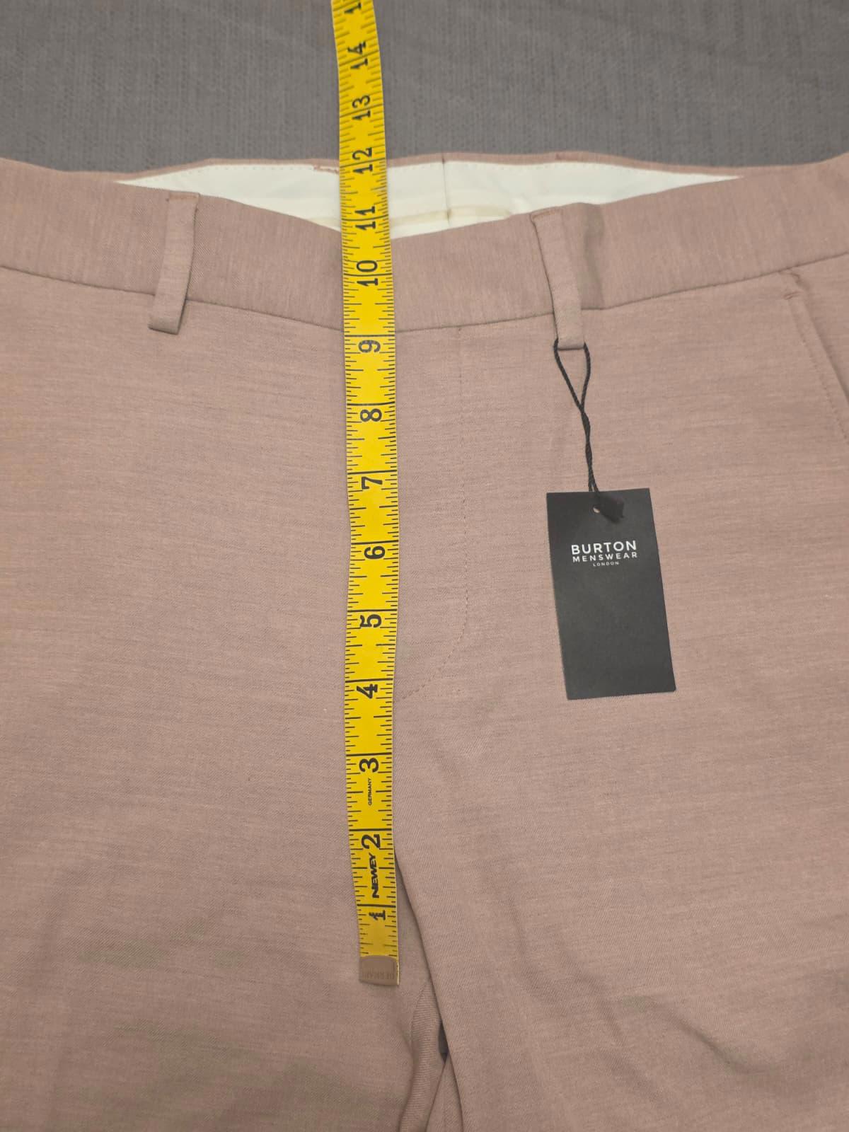 Burton Menswear Mens Smart Formal Business Wedding Trousers/Pants -  W28/R/28