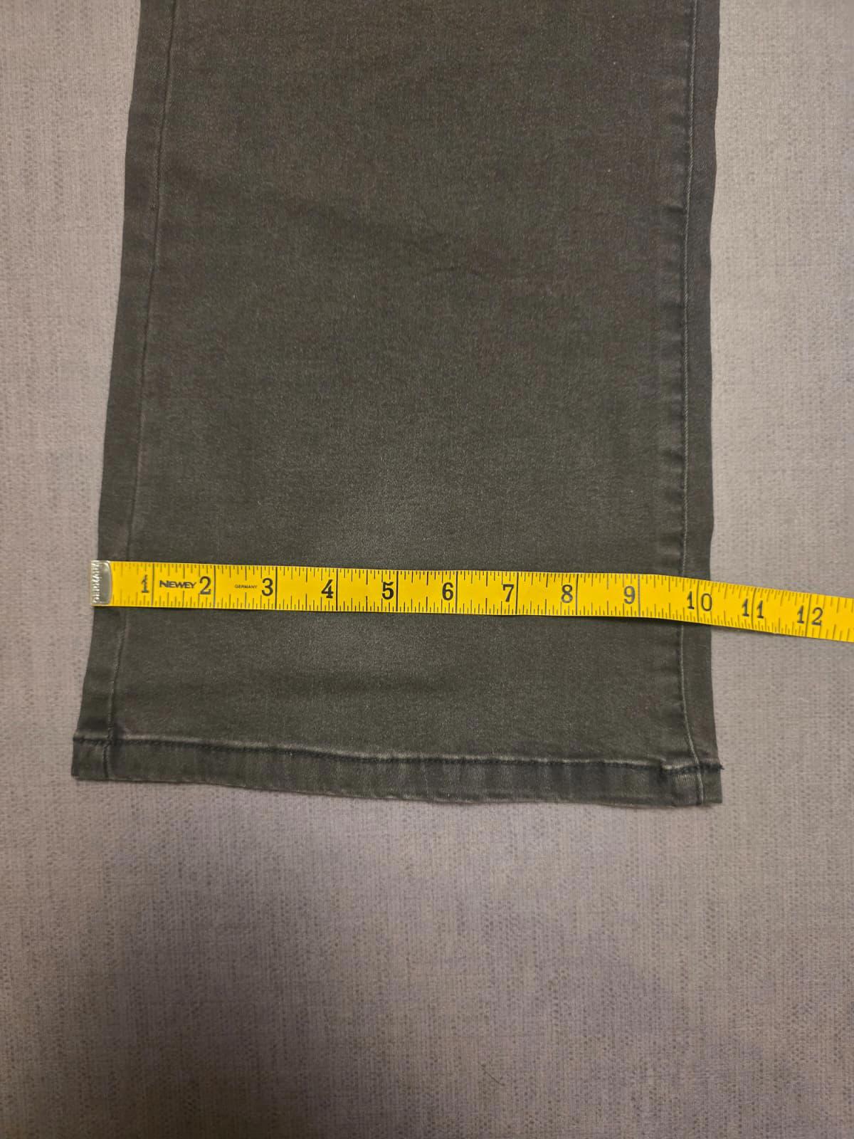 Noisy May Womens Sallie Skinny Fit High Waist Flared Denim Black Jeans W32/L31