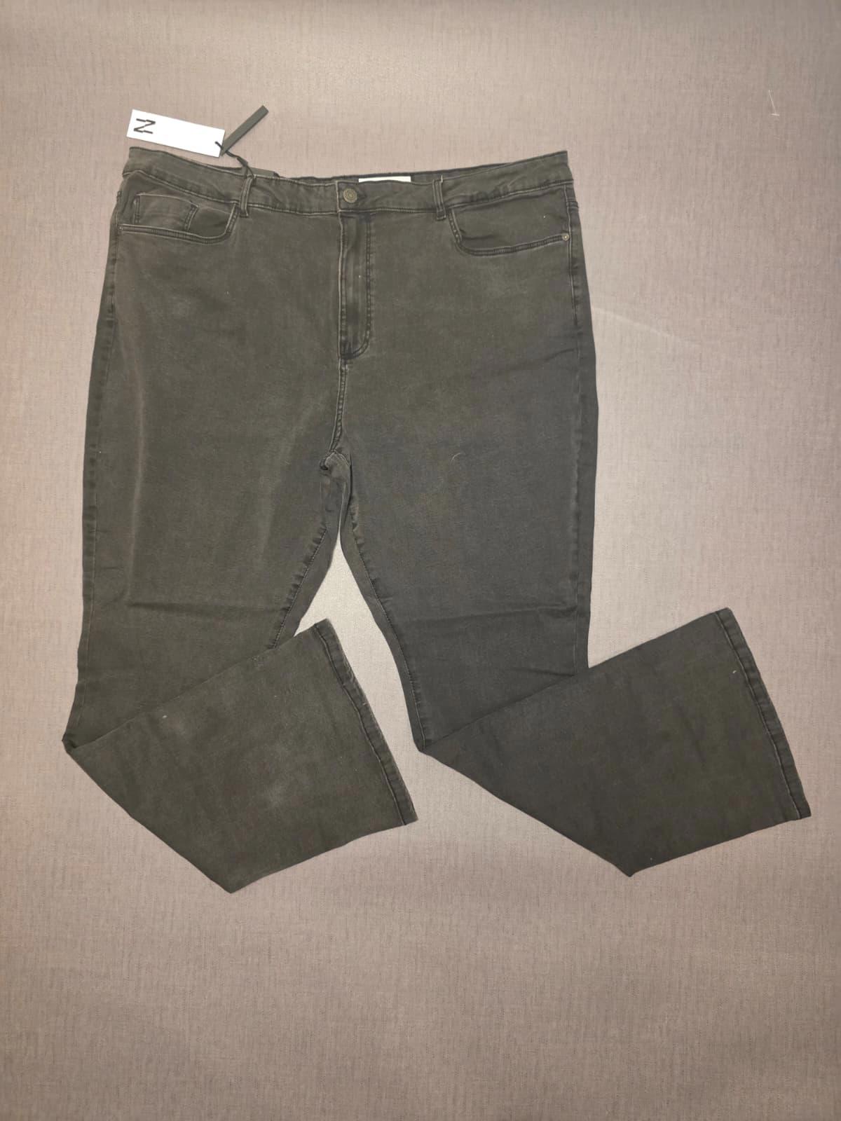 Noisy May Womens Sallie Skinny Fit High Waist Flared Denim Black Jeans W32/L31