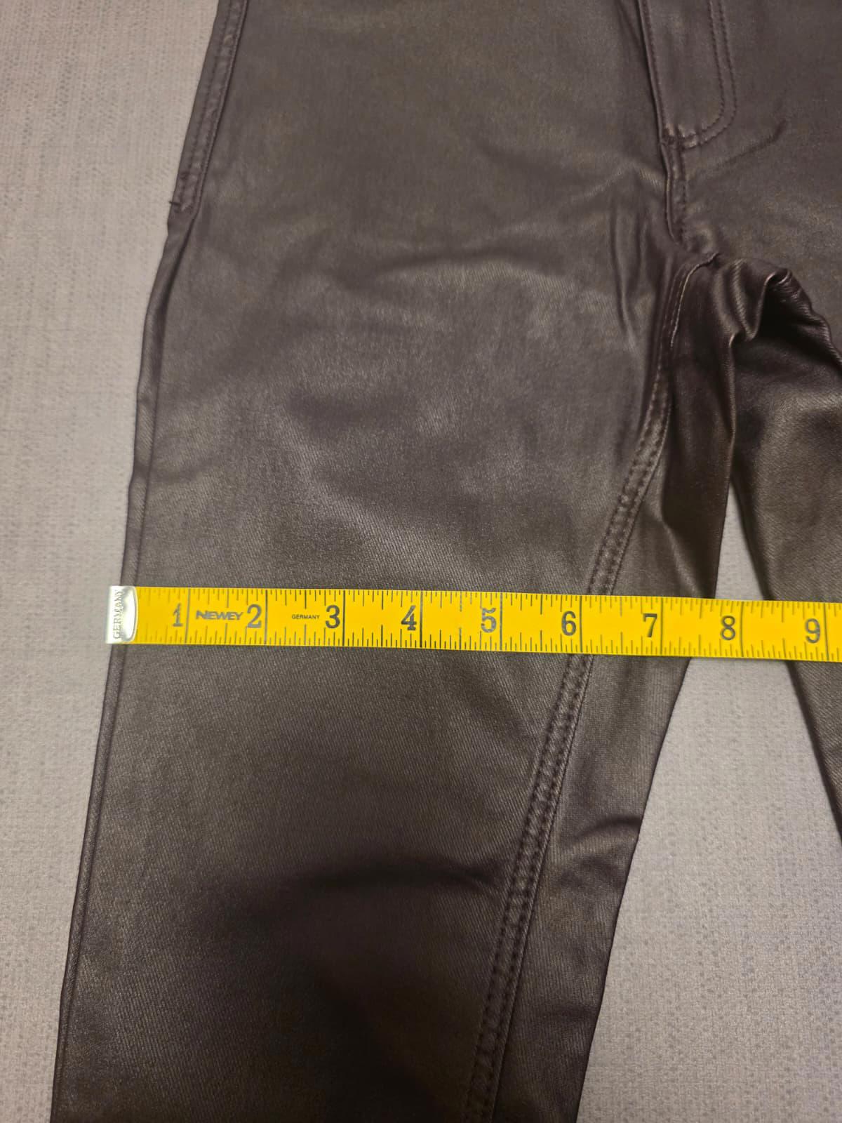 Dorothy Perkins Womens Faux Leather Trousers/Pants - UK 6/R - Brown - BNWT