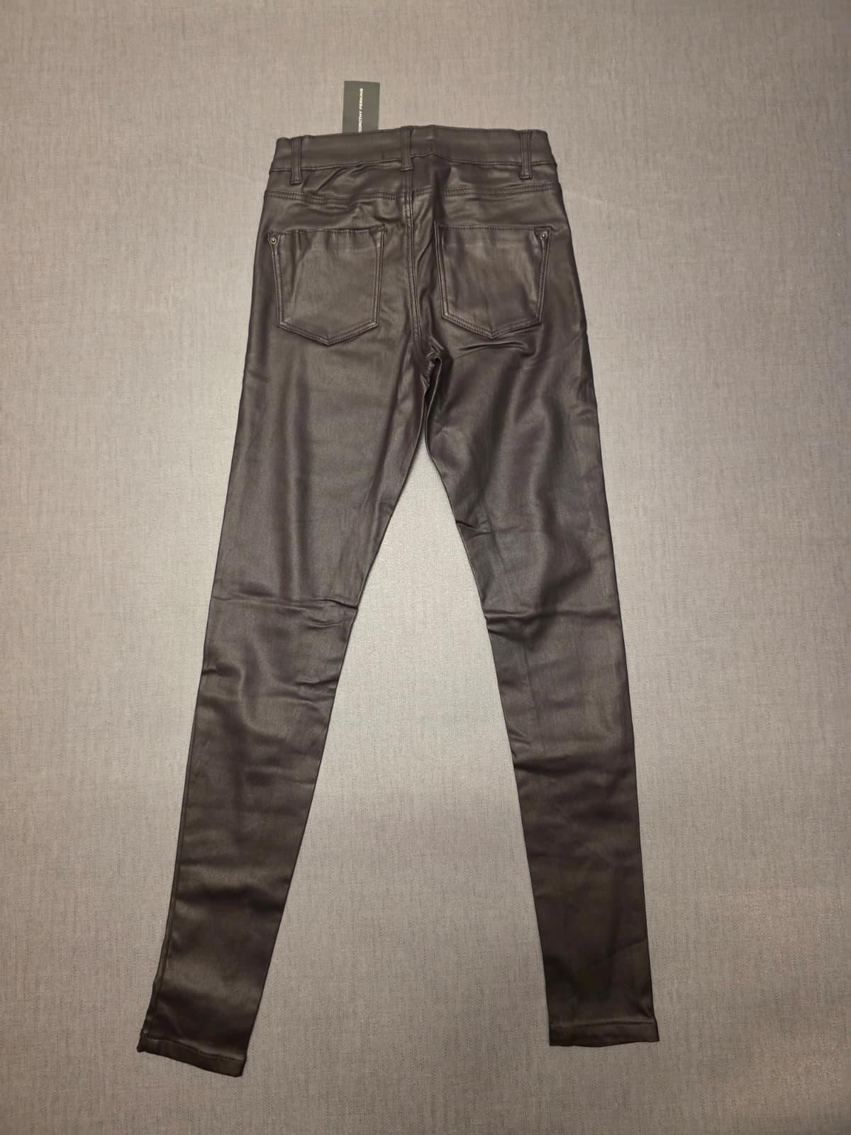 Dorothy Perkins Womens Faux Leather Trousers/Pants - UK 6/R - Brown - BNWT