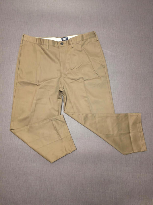 Lands End Mens Smart Casual Trousers/Pants - 38 - W38/L25 - Beige