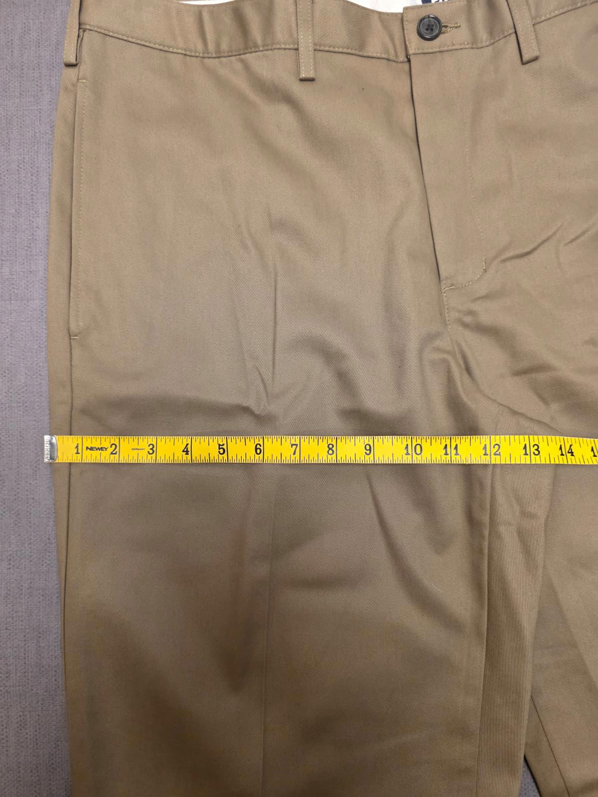 Lands End Mens Smart Casual Trousers/Pants - 38 - W38/L25 - Beige