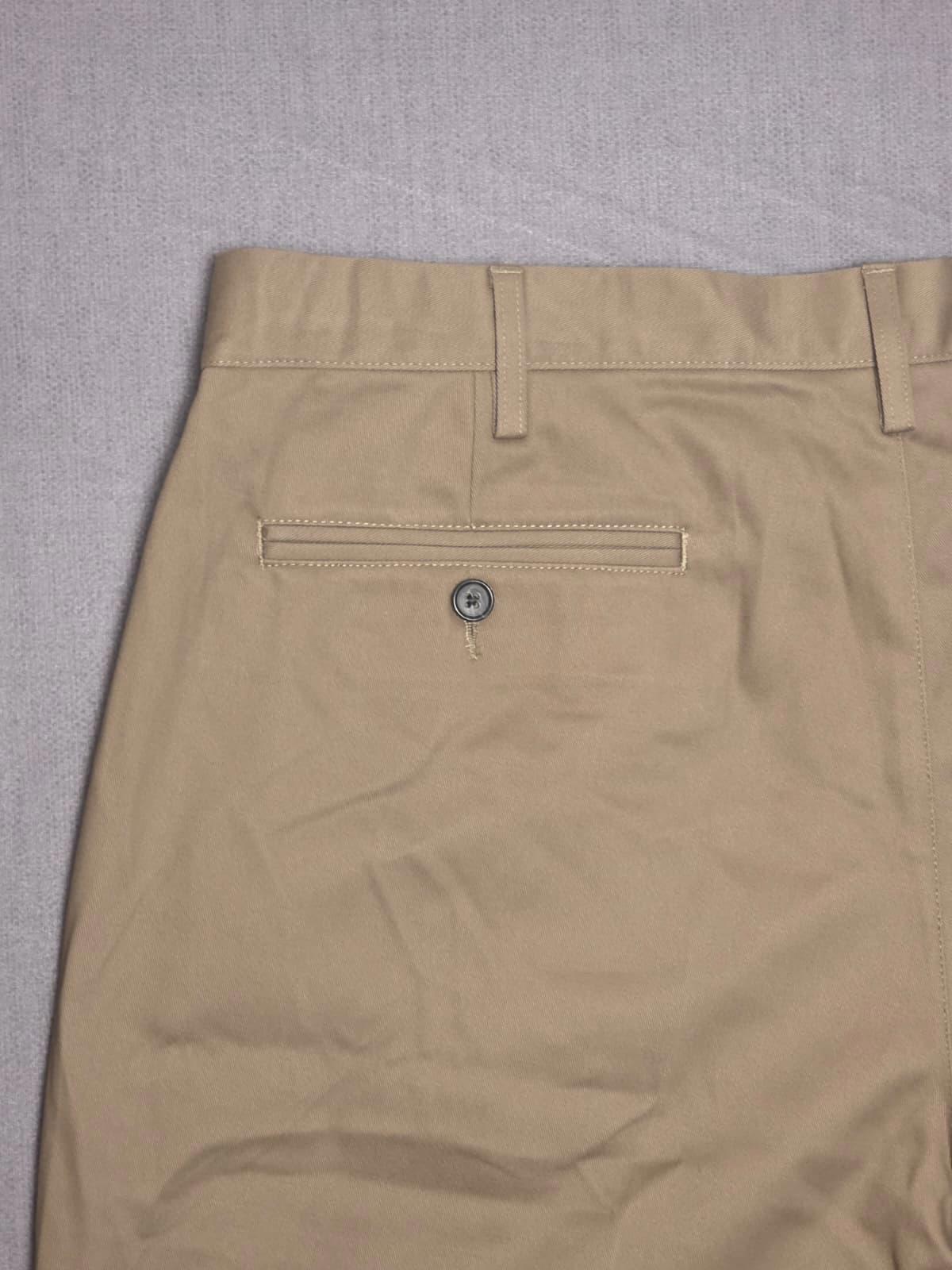 Lands End Mens Smart Casual Trousers/Pants - 42 - W42/L25 - Beige