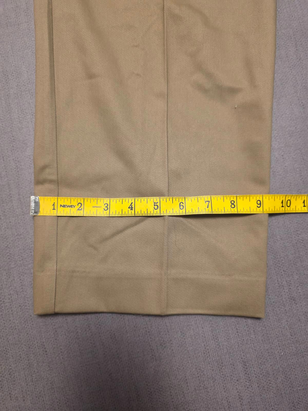 Lands End Mens Smart Casual Trousers/Pants - 36 - W36/L27 - Beige
