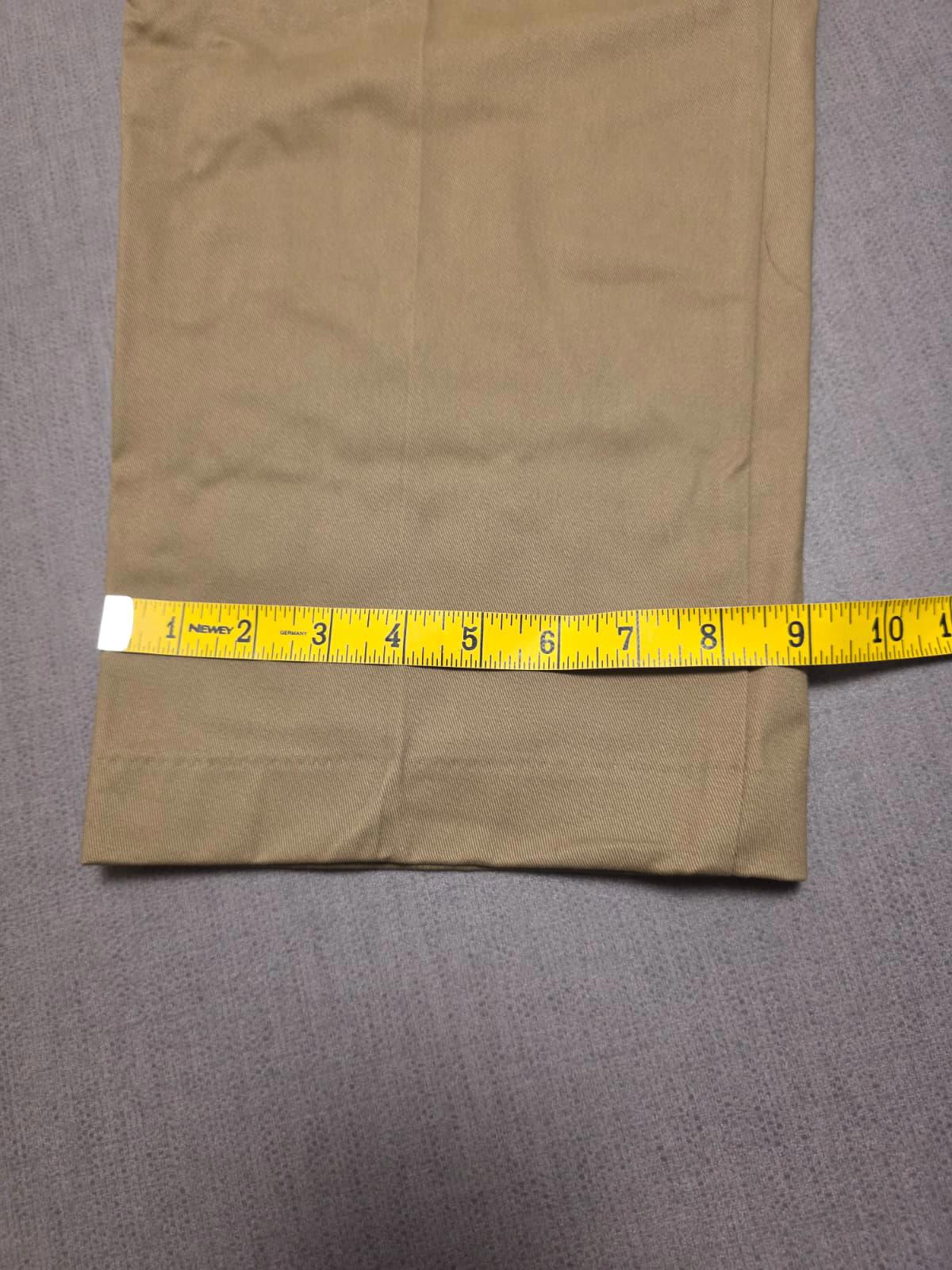 Lands End Mens Smart Casual Trousers/Pants - 36 - W36/L27 - Beige