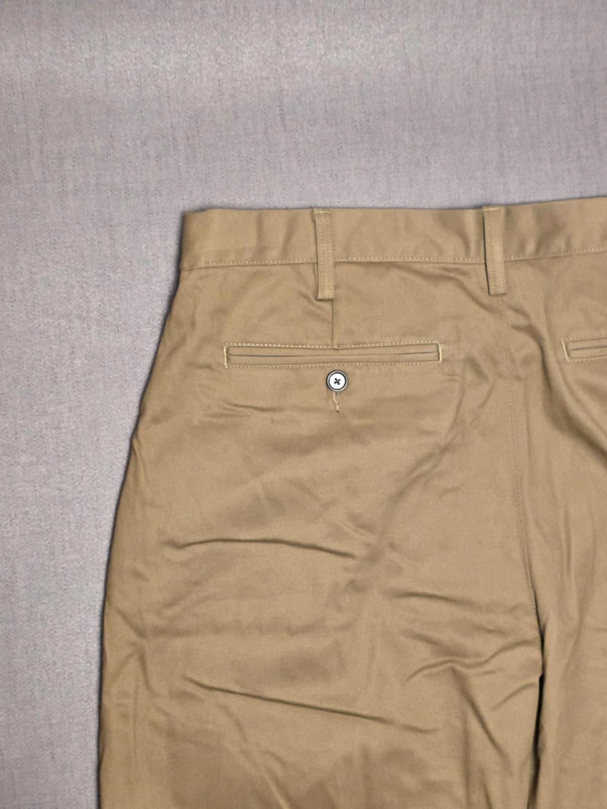 Lands End Mens Smart Casual Trousers/Pants - 36 - W36/L27 - Beige