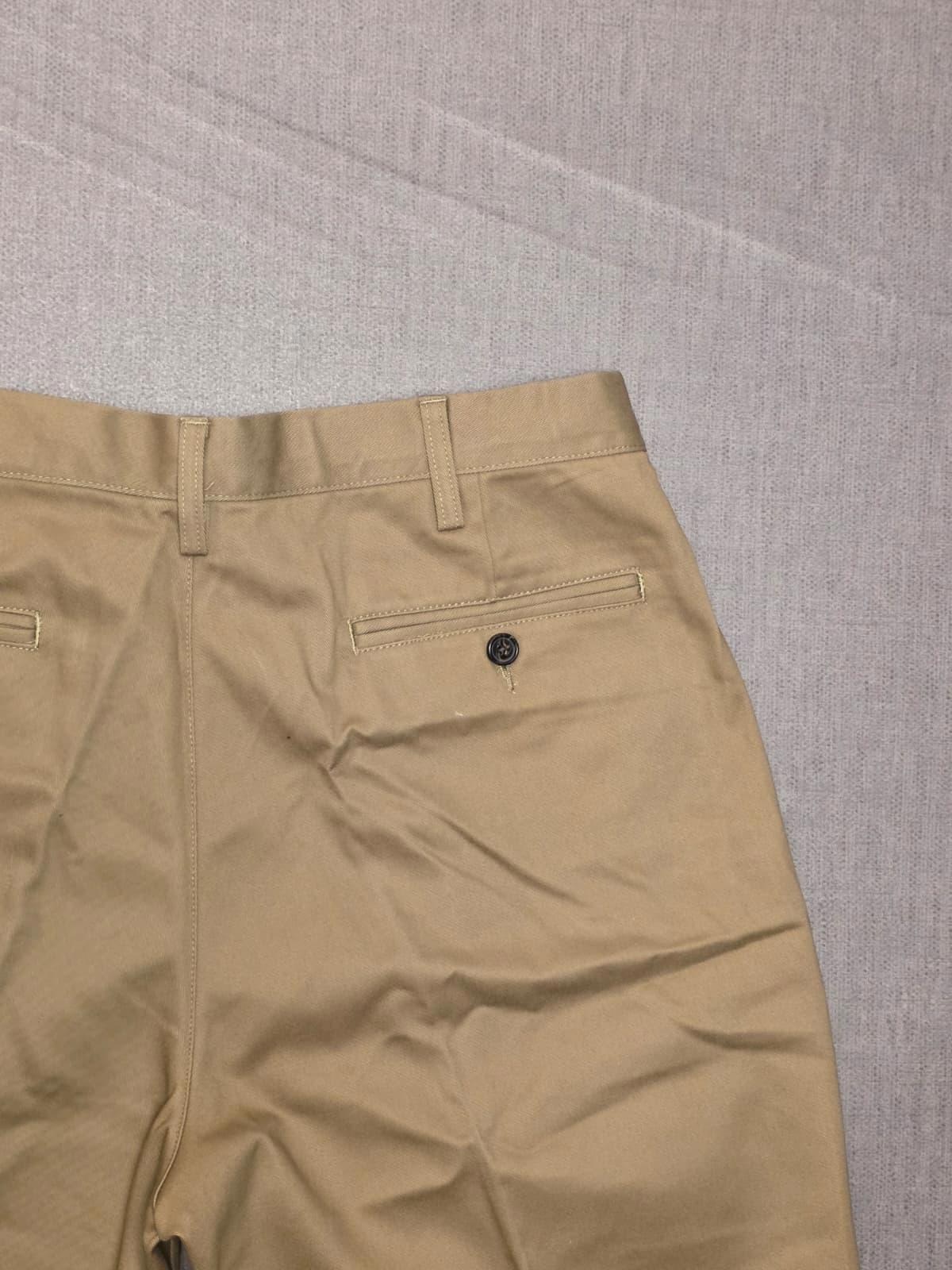Lands End Mens Smart Casual Trousers/Pants - 34 - W34/L27 - Beige