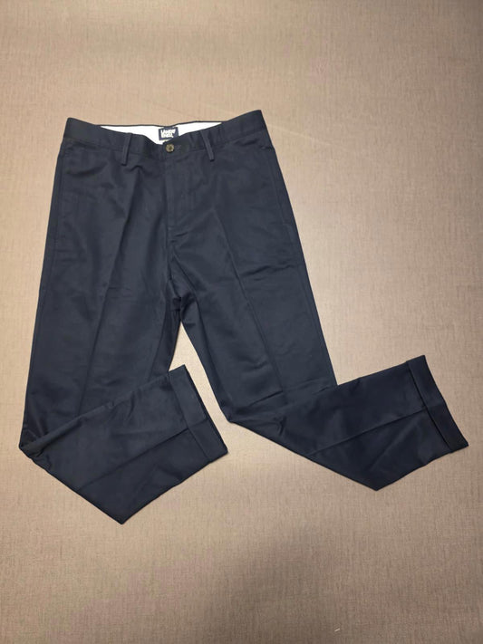 Lands End Mens Smart Casual Trousers/Pants - 31 - W34/L26 - Navy
