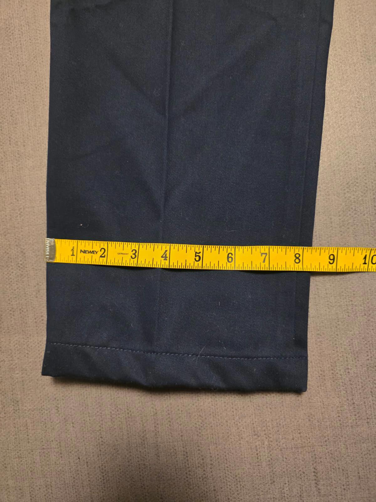 Lands End Mens Smart Casual Trousers/Pants - 33 - W33/L32 - Navy