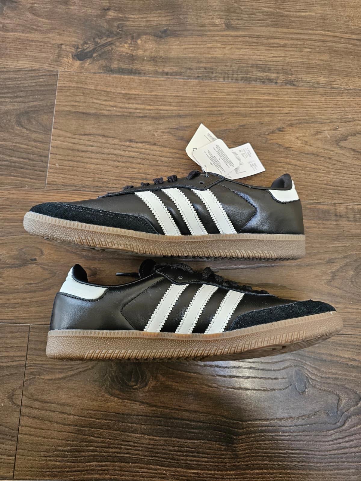 Adidas Original OG Samba Mens Trainers/Sneakers - UK 8 - BNWT - Black/White