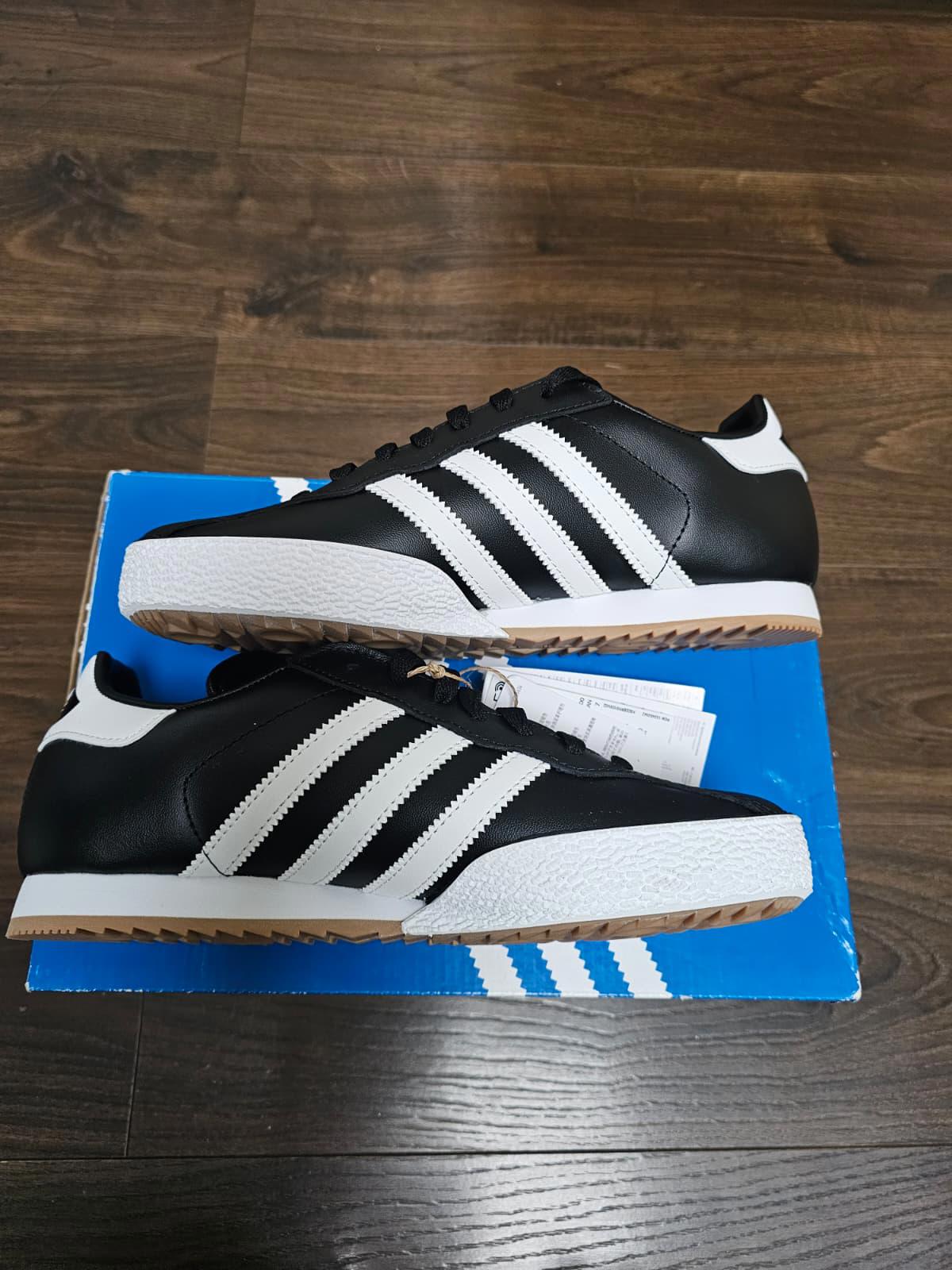 Adidas Original OG Samba Super Mens Trainers/Sneakers - UK 7- BNWT-Black/White