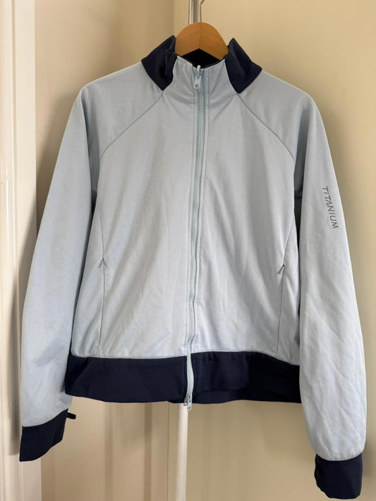 Columbia Titanium Womens Activewear Jacket - XL/Extra Large - Light Blue