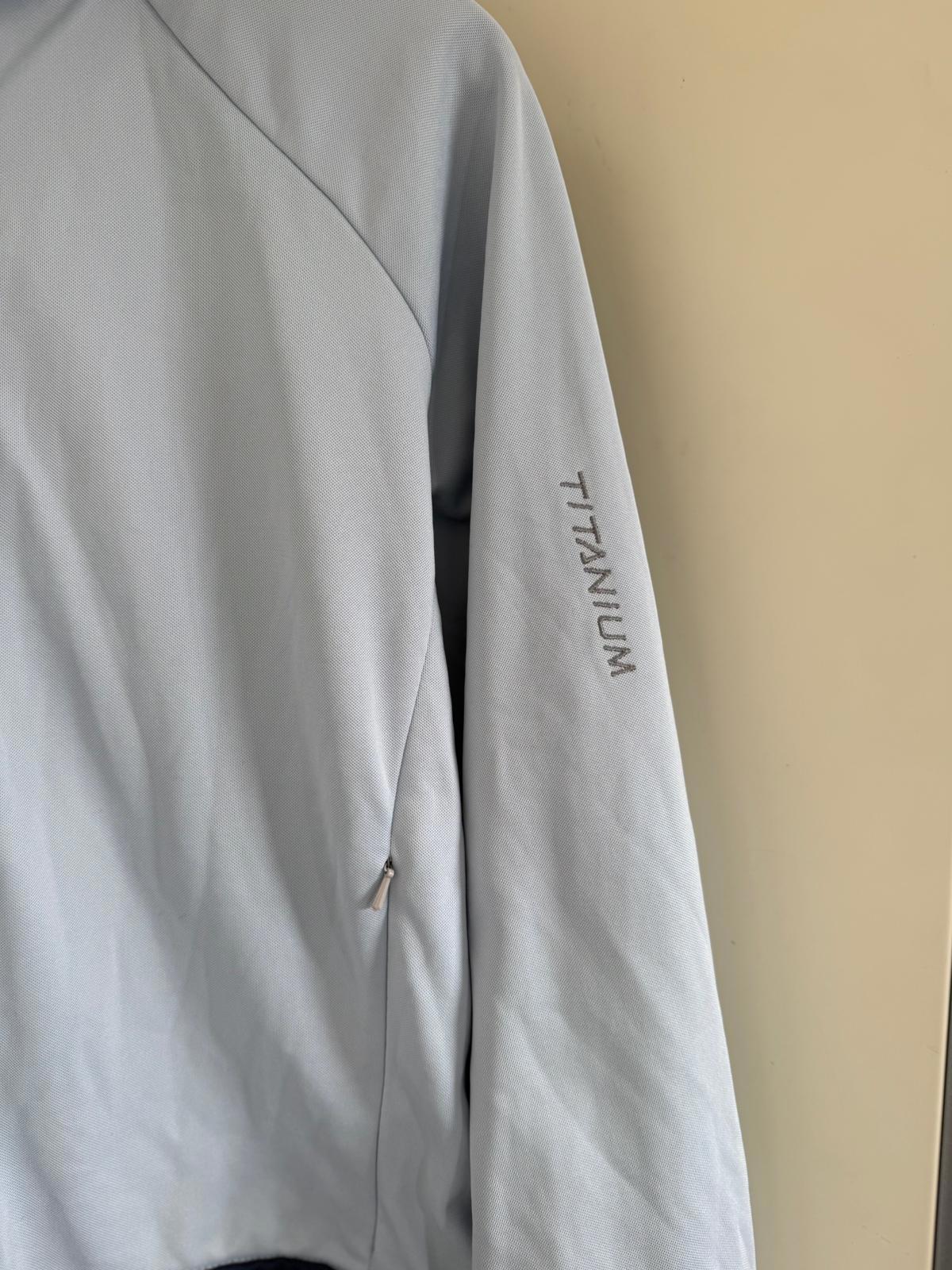Columbia Titanium Womens Activewear Jacket - XL/Extra Large - Light Blue