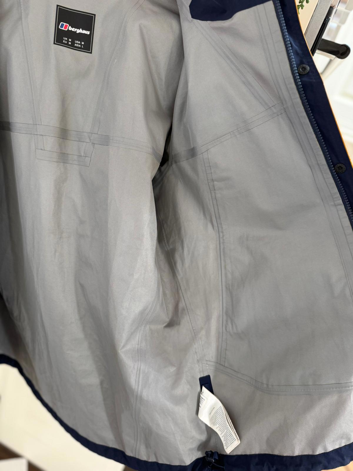 Berghaus Athunder Gore-Tex Full Zip Hooded Casual/Hiking Waterproof Jacket - M/M