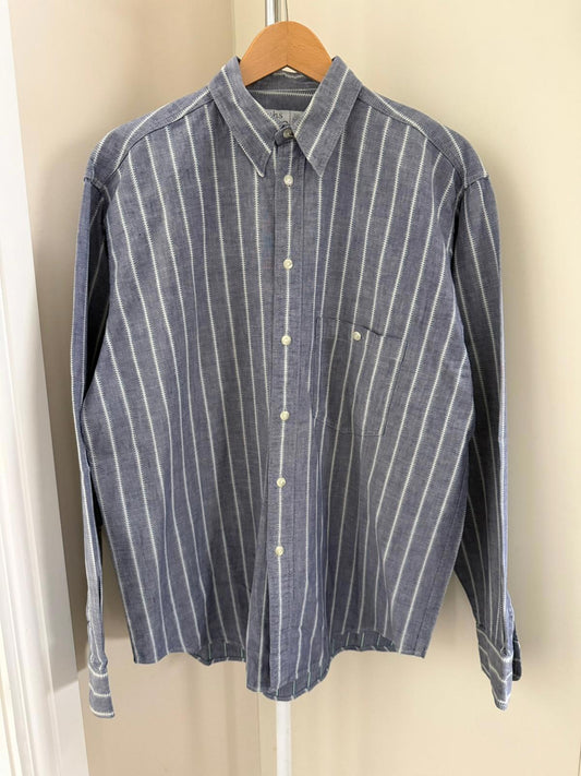 BHS British Home Stores Mens Vintage Y2K Long Sleeve Shirt - 38/40 M/L