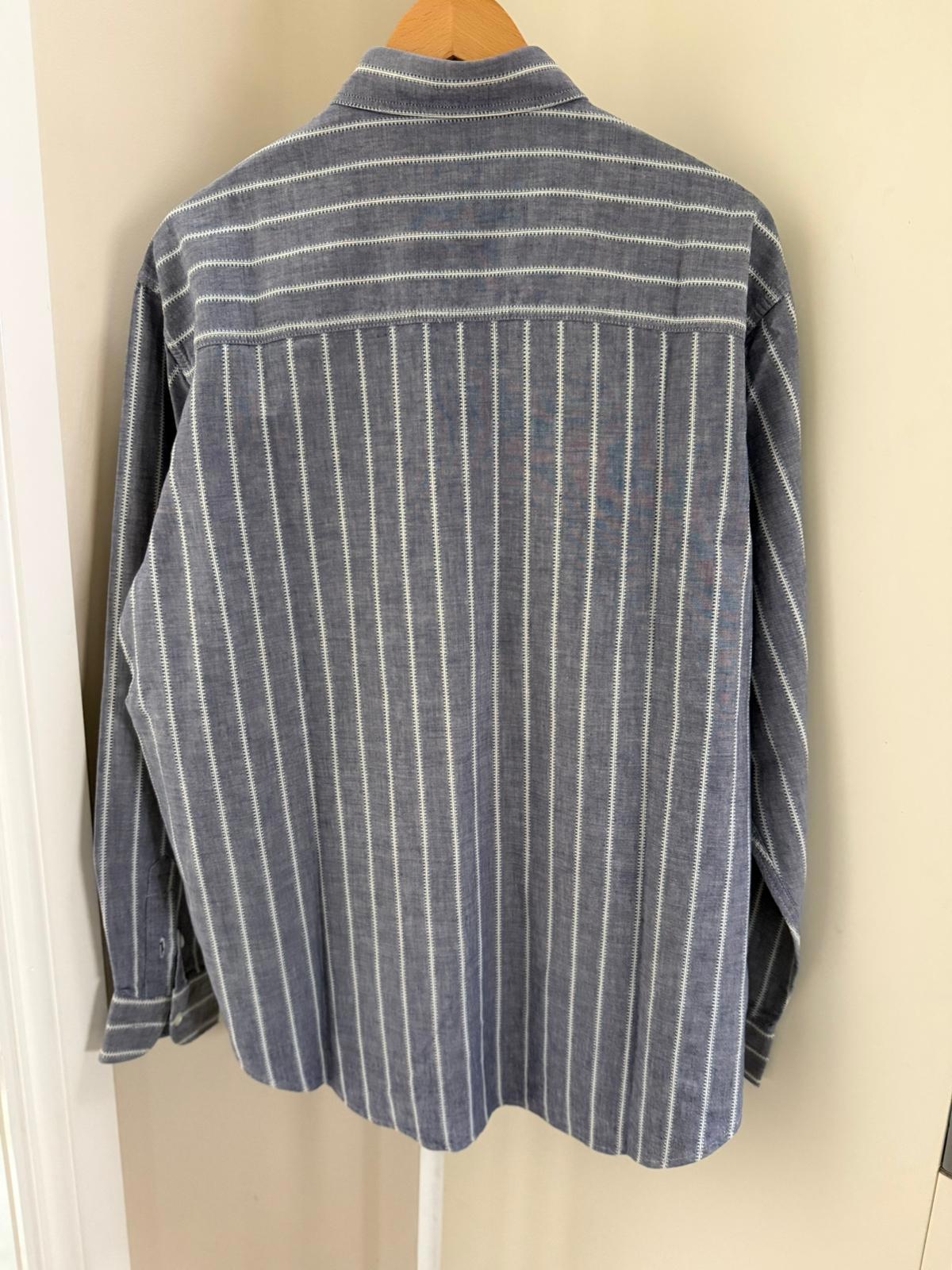 BHS British Home Stores Mens Vintage Y2K Long Sleeve Shirt - 38/40 M/L