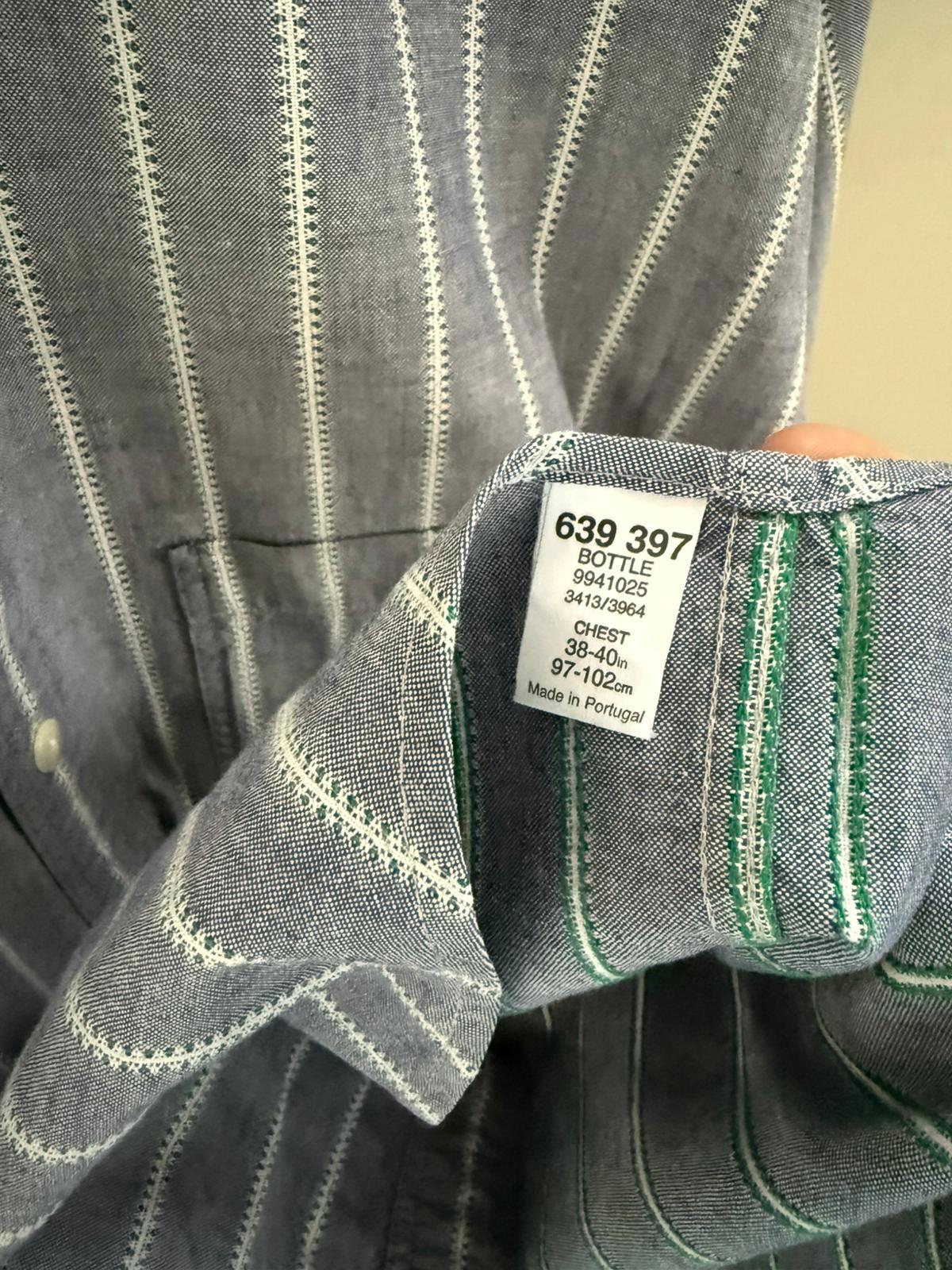 BHS British Home Stores Mens Vintage Y2K Long Sleeve Shirt - 38/40 M/L